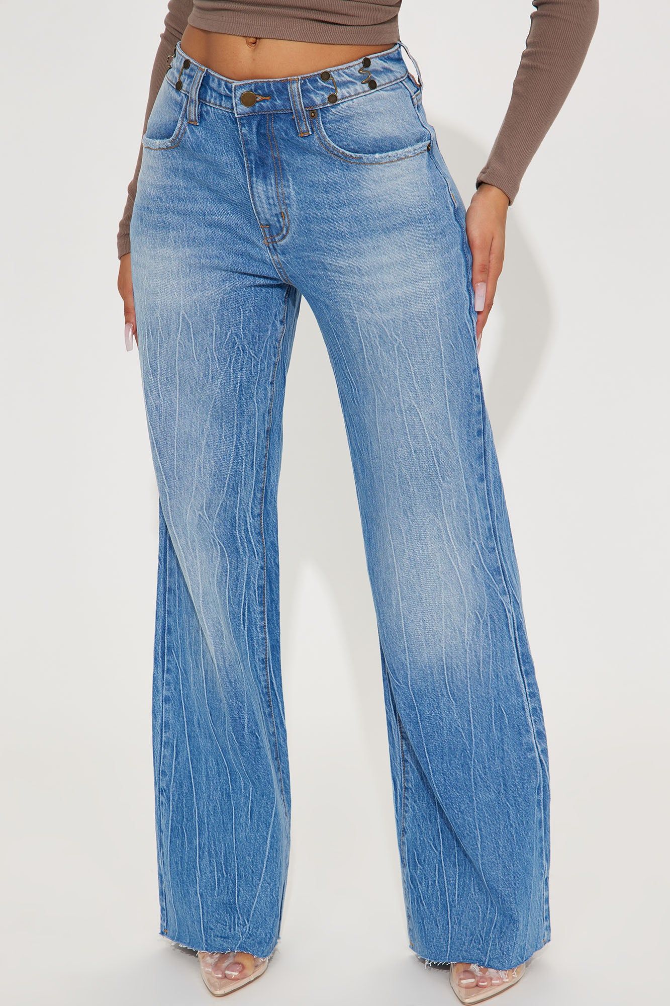 Daven Baggy Jeans - Medium Wash sold by Fashion Nova product image thumbnail 2