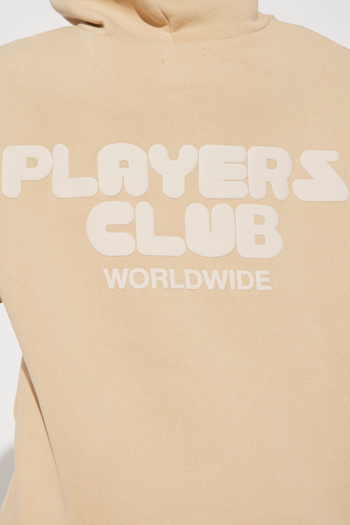 Players Club Puff Print Hoodie - Sand sold by Fashion Nova product image thumbnail 5