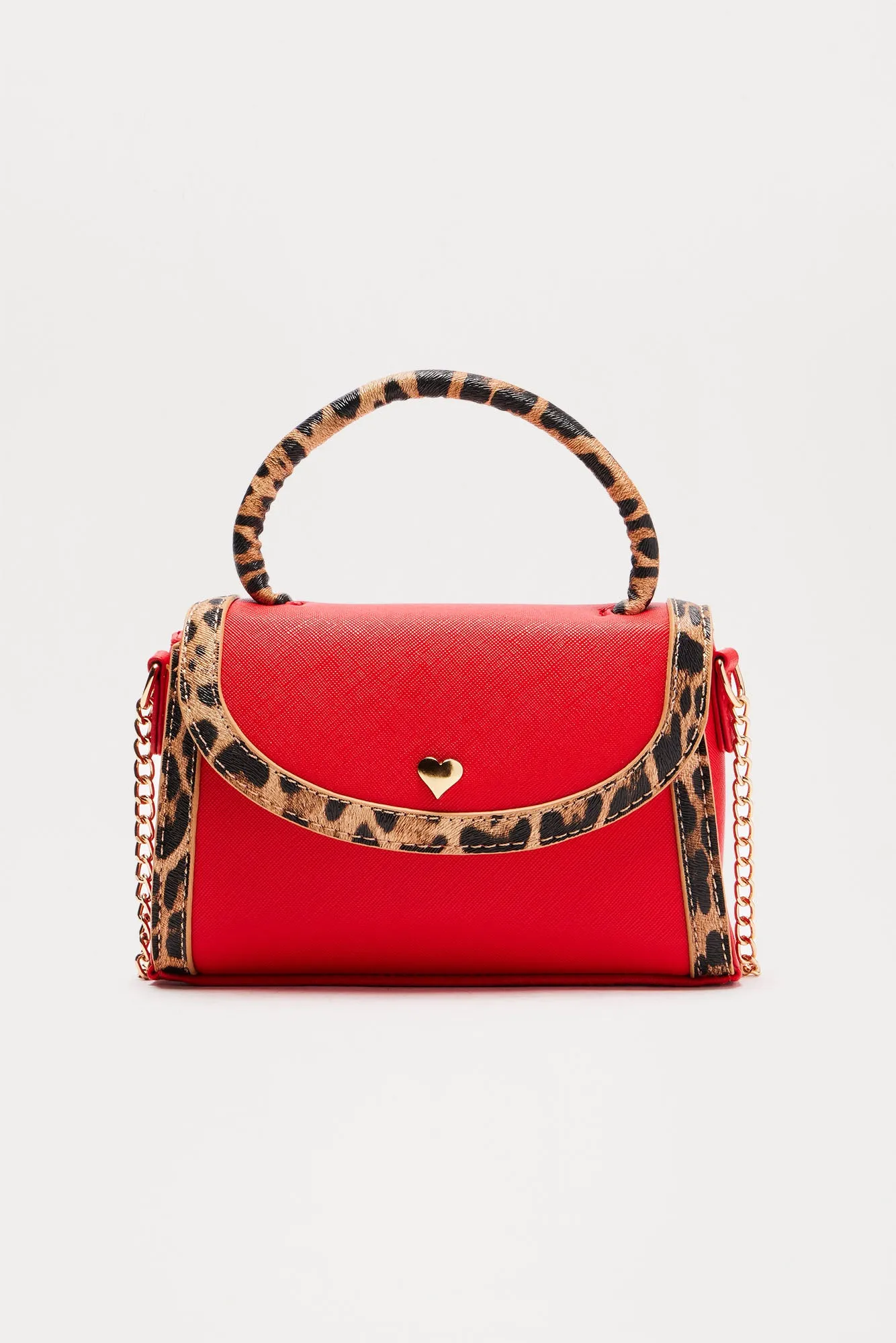 Secrets Of The Jungle Crossbody Bag - Red/combo sold by Fashion Nova product image thumbnail 3