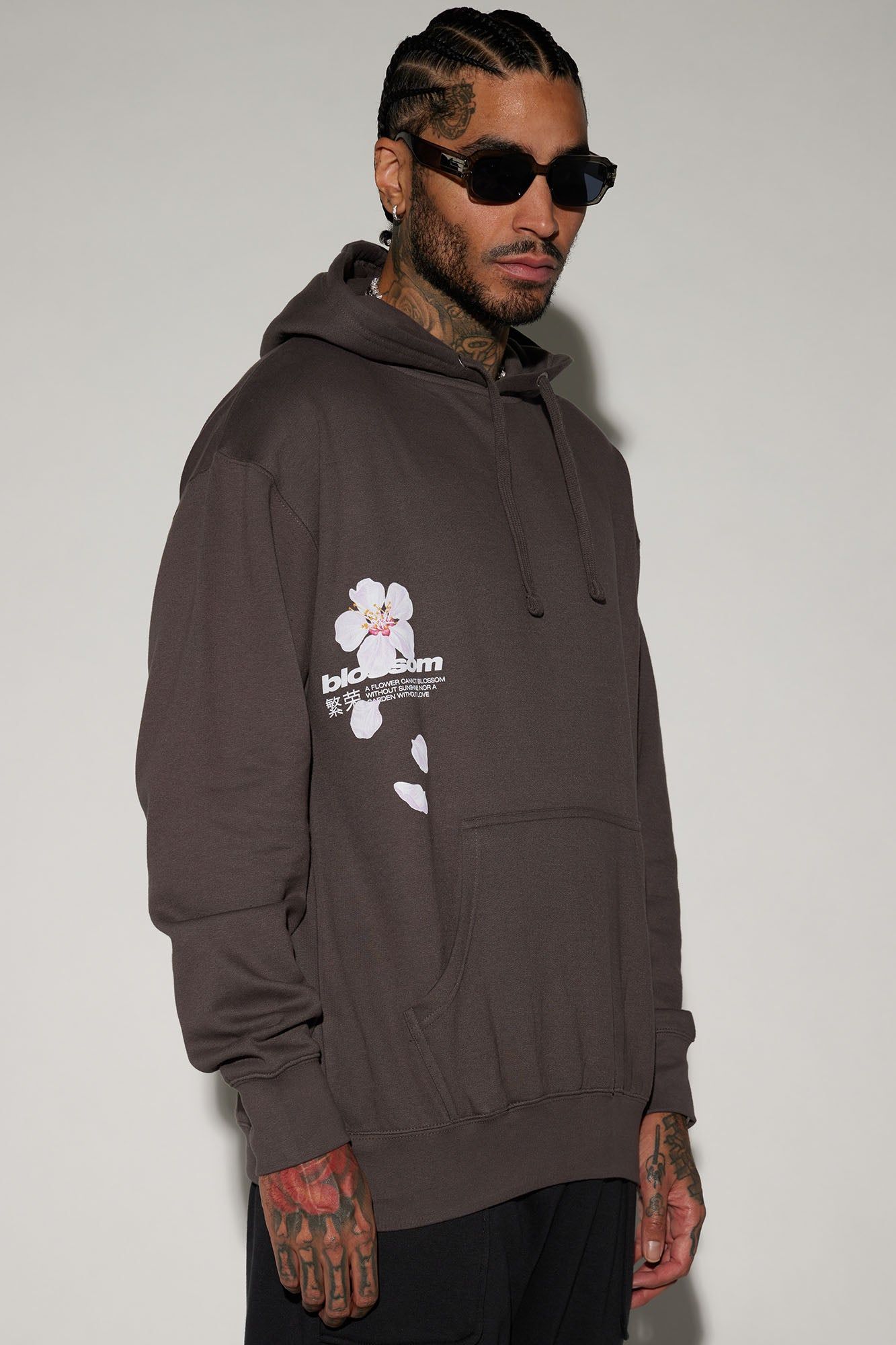 Blossom Season Hoodie - Grey sold by Fashion Nova product image thumbnail 4