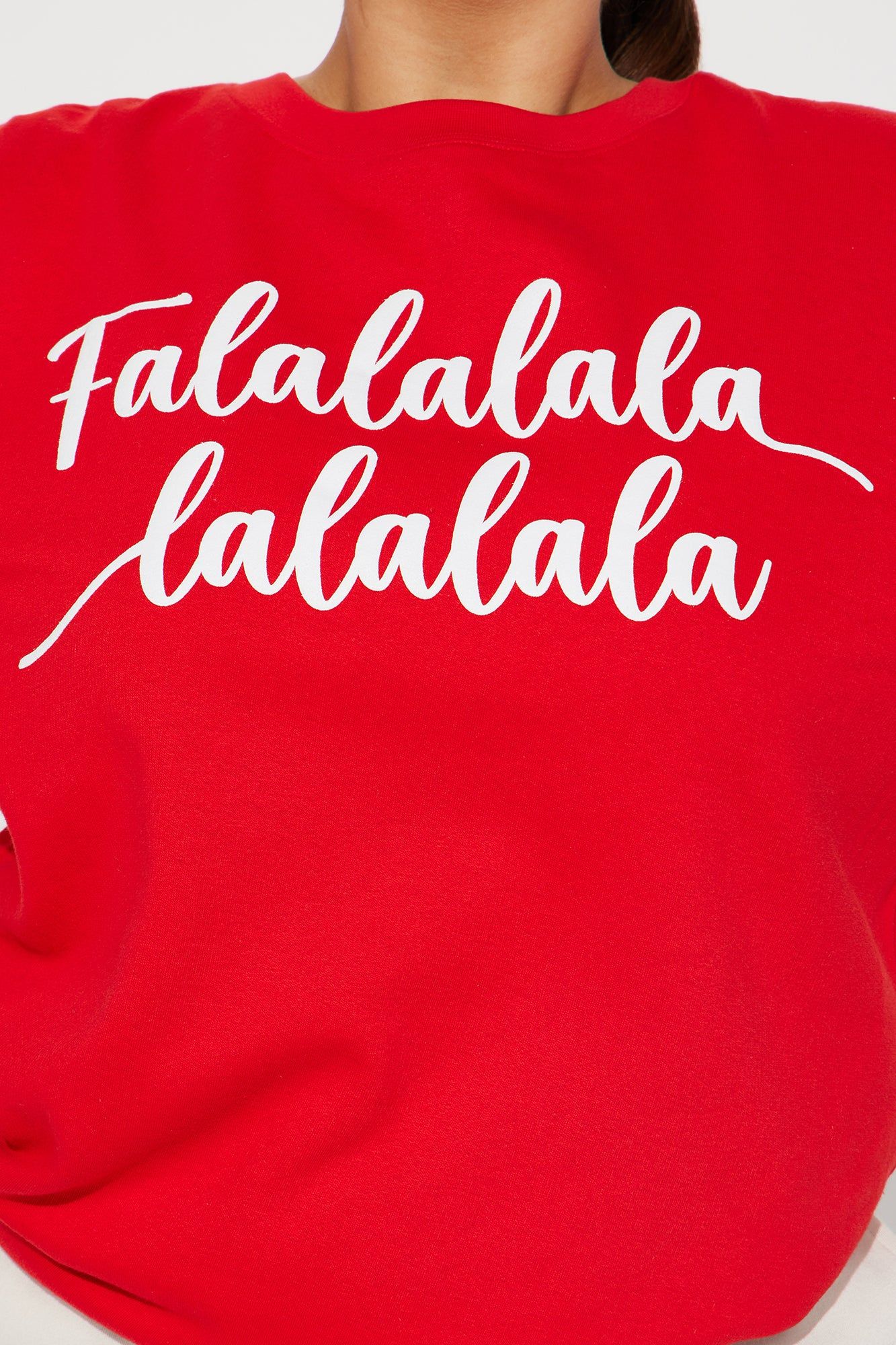 Deck The Halls Sweatshirt - Red sold by Fashion Nova product image thumbnail 7