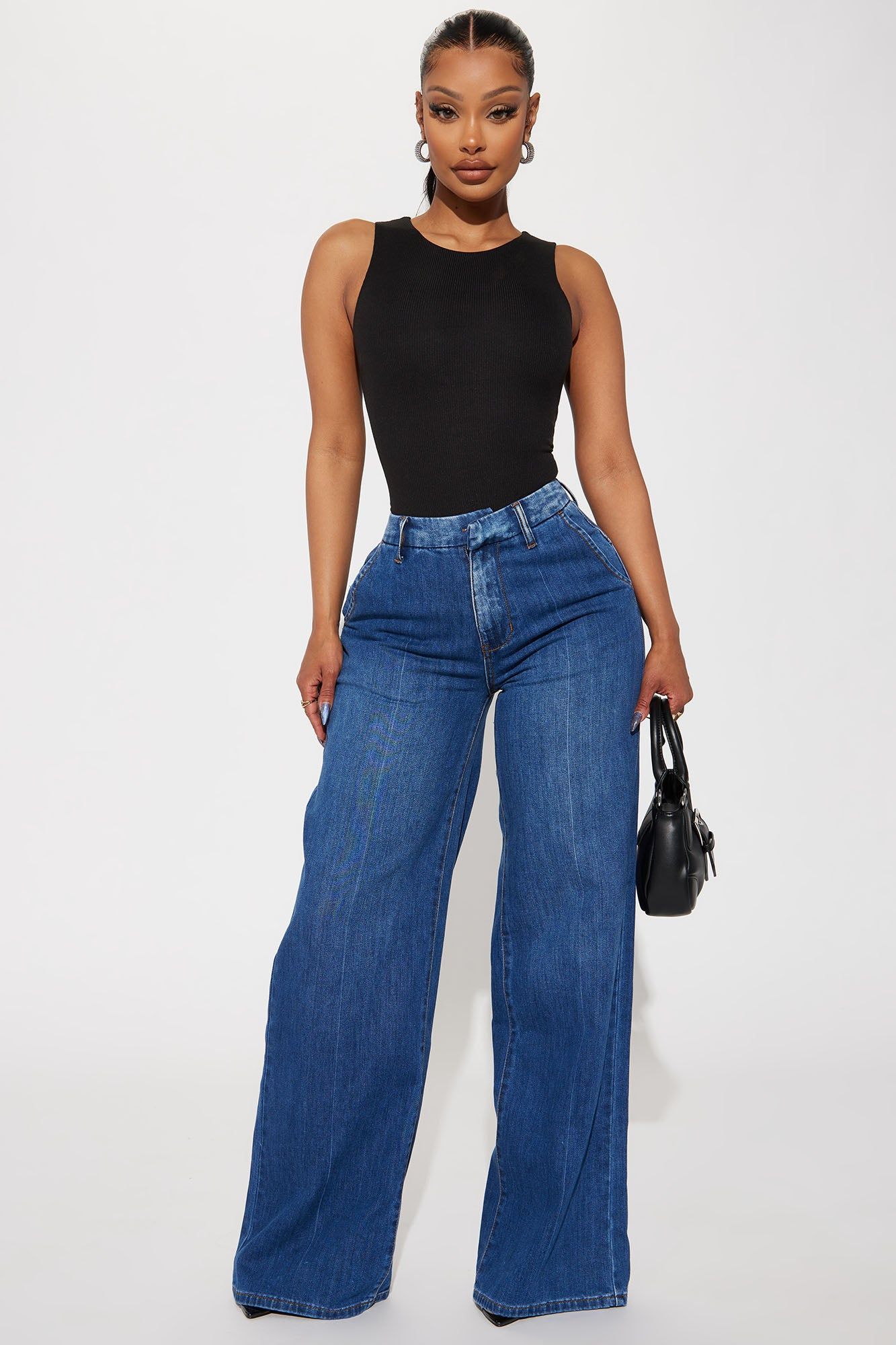 Good Taste Ribbed Bodysuit - Black sold by Fashion Nova product image thumbnail 2