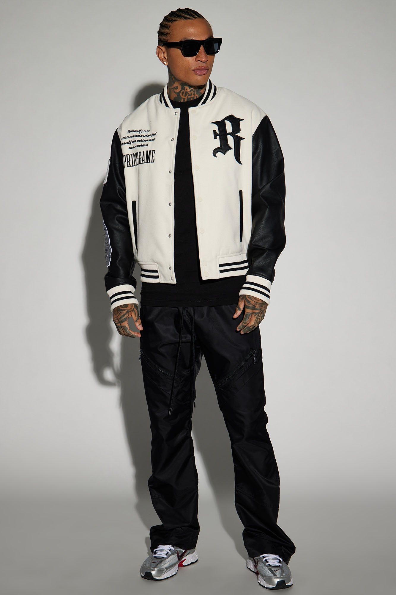 Spring Game Varsity Jacket - Cream sold by Fashion Nova product image thumbnail 2