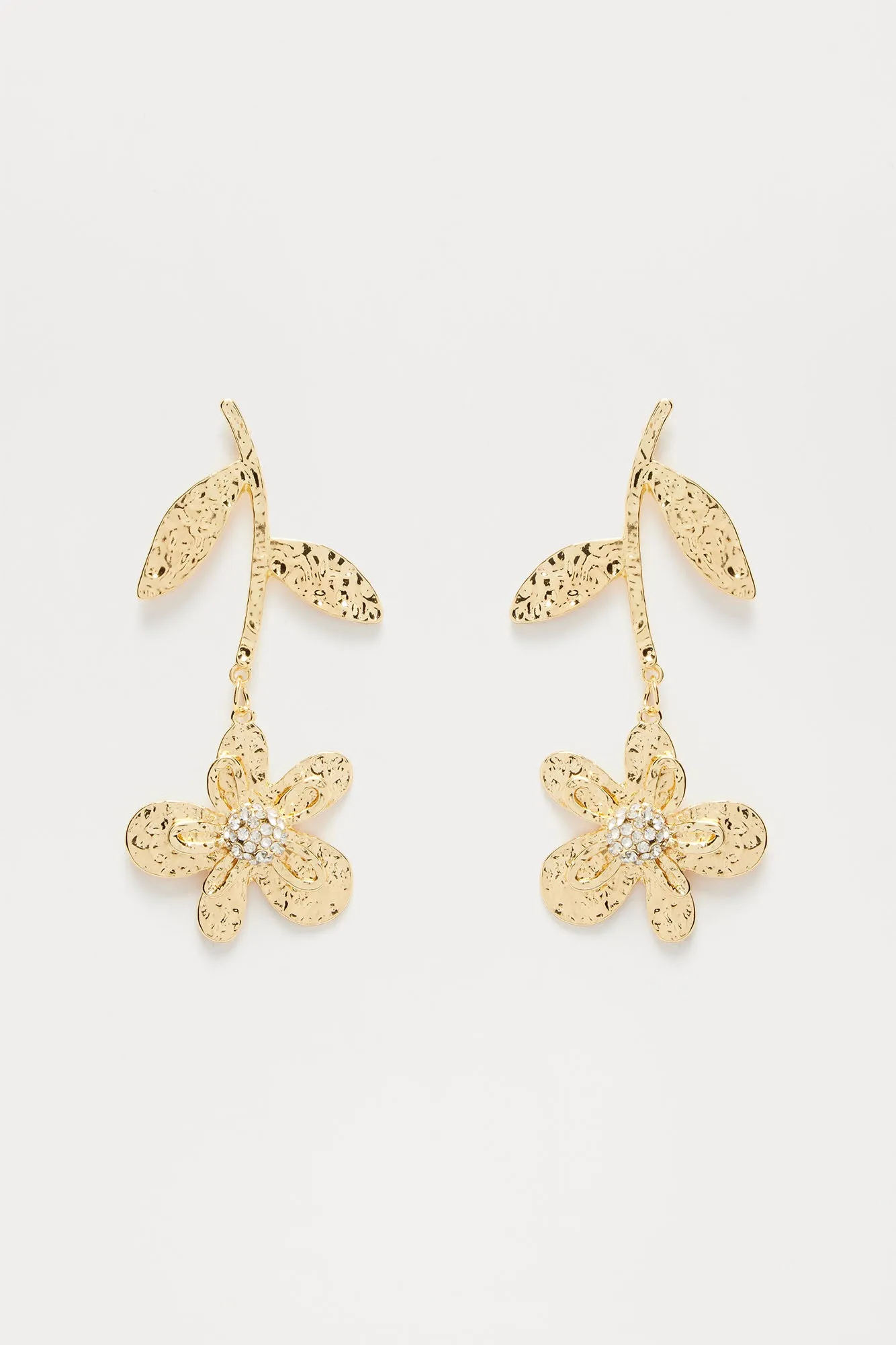 You Drive Me Daisy Earrings - Gold sold by Fashion Nova product image thumbnail 3