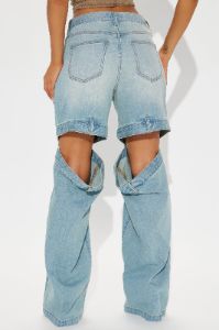 Point Blank Baggy Jeans - Vintage Wash sold by Fashion Nova