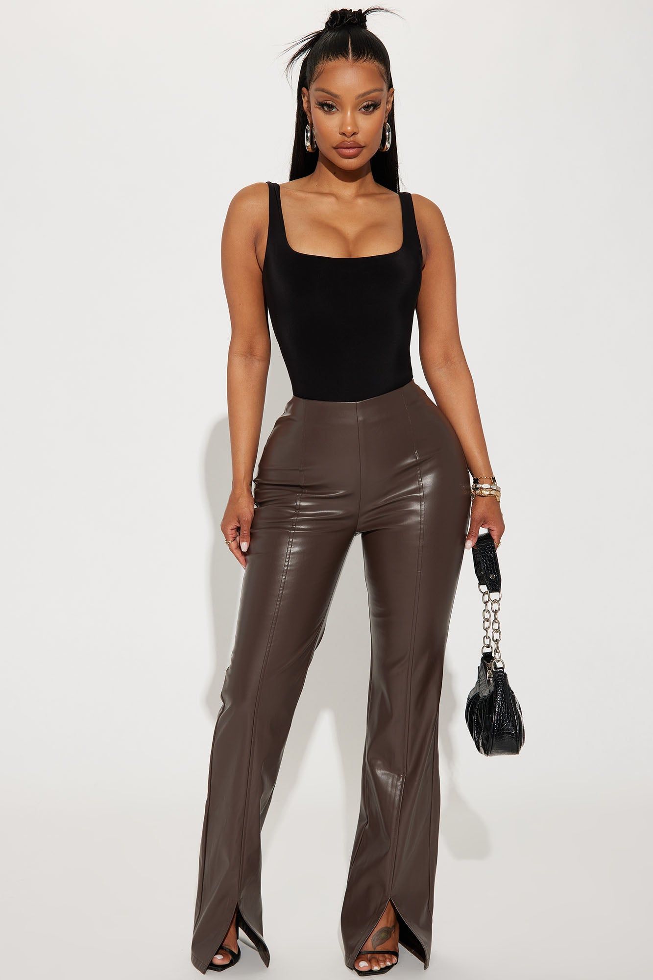 Back To Basic Bodysuit - Black sold by Fashion Nova product image thumbnail 2