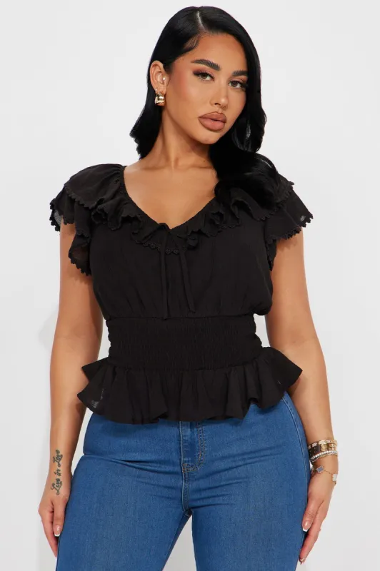 Paityn Top - Black sold by Fashion Nova