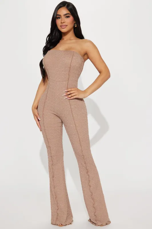 Kamila Jumpsuit - Mocha sold by Fashion Nova