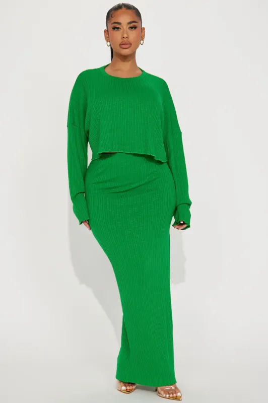 Marianna Skirt Set - Kelly Green sold by Fashion Nova