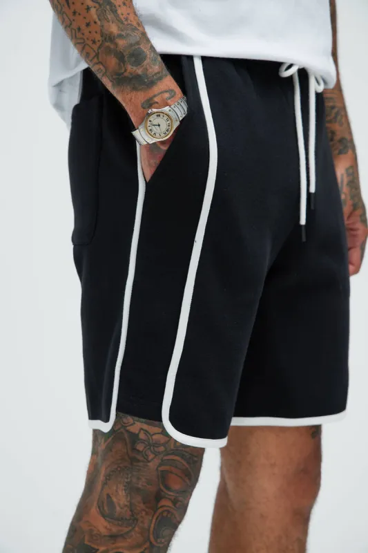 Tyson No Going Back Relaxed Shorts - Black sold by Fashion Nova