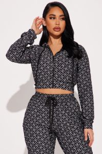 Let's Go Jogger Set - Black sold by Fashion Nova