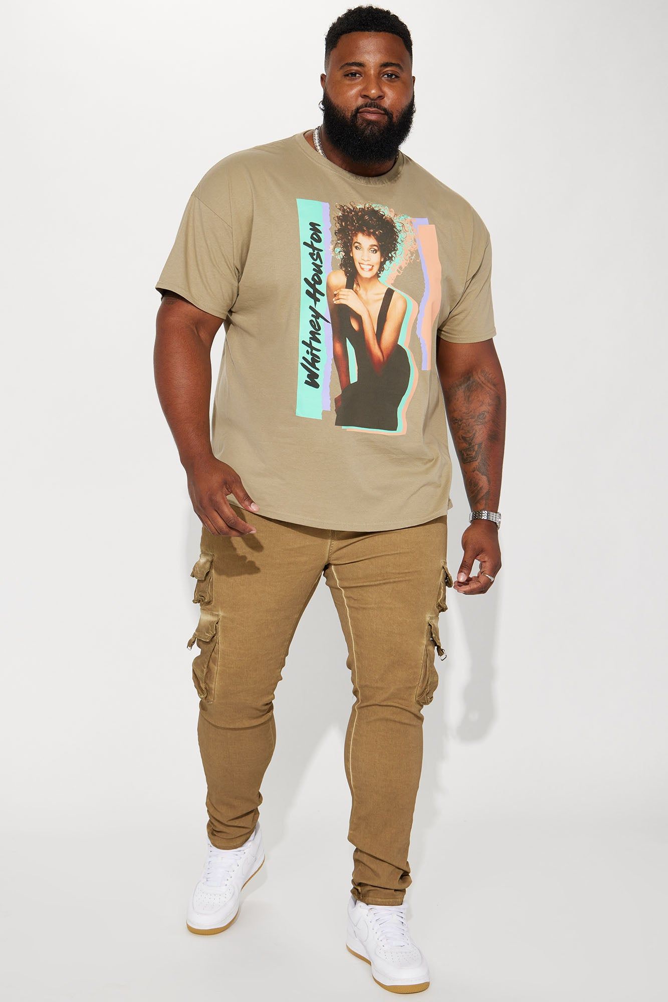 Loaded Stacked Skinny Cargo Jeans - Camel sold by Fashion Nova product image thumbnail 7