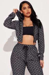 Let's Go Jogger Set - Black sold by Fashion Nova