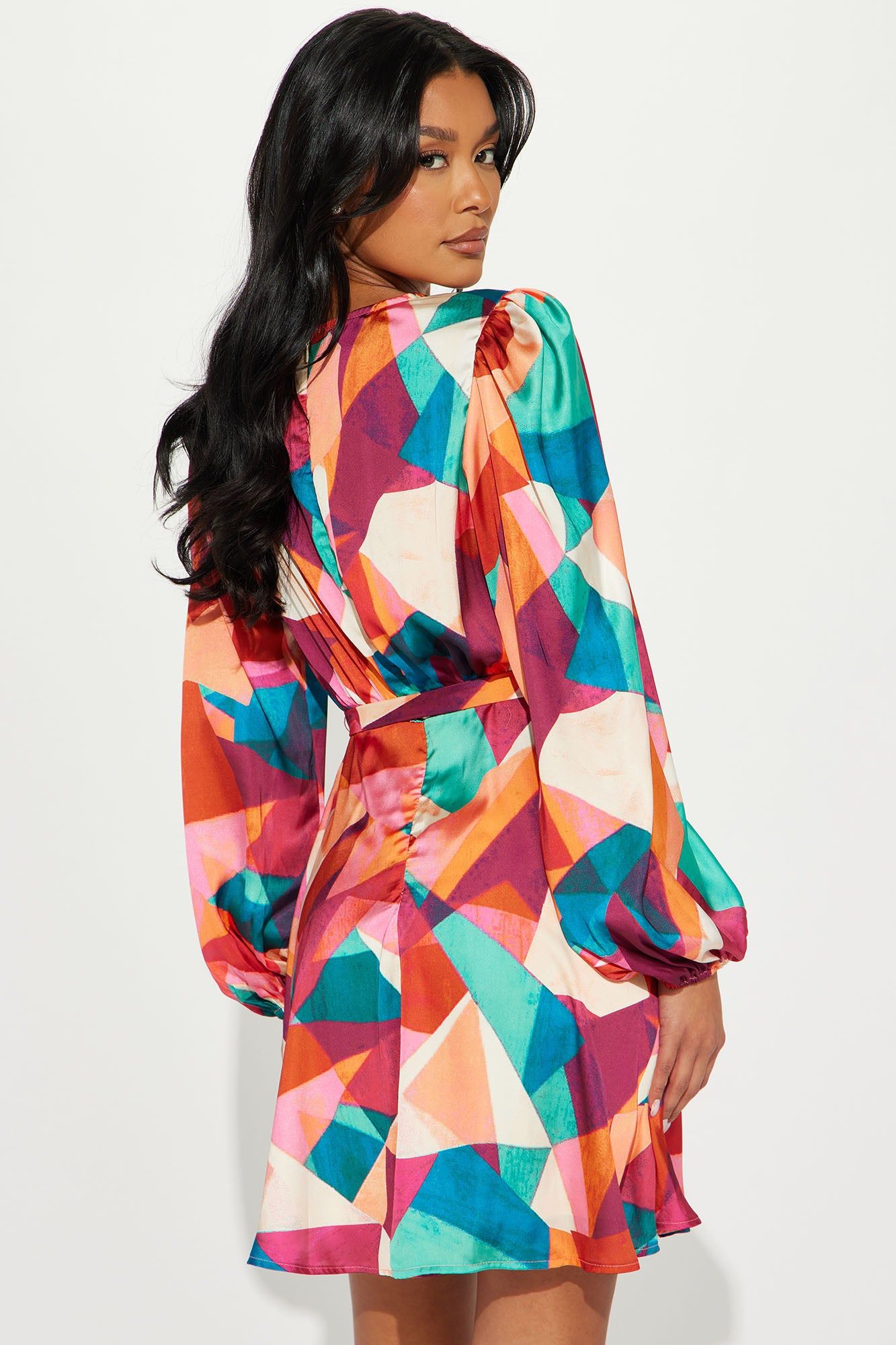 Vatican Sight Mini Dress - Rust/combo sold by Fashion Nova product image thumbnail 3