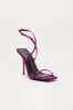 Ginevra Satin Heels - Raspberry sold by Fashion Nova