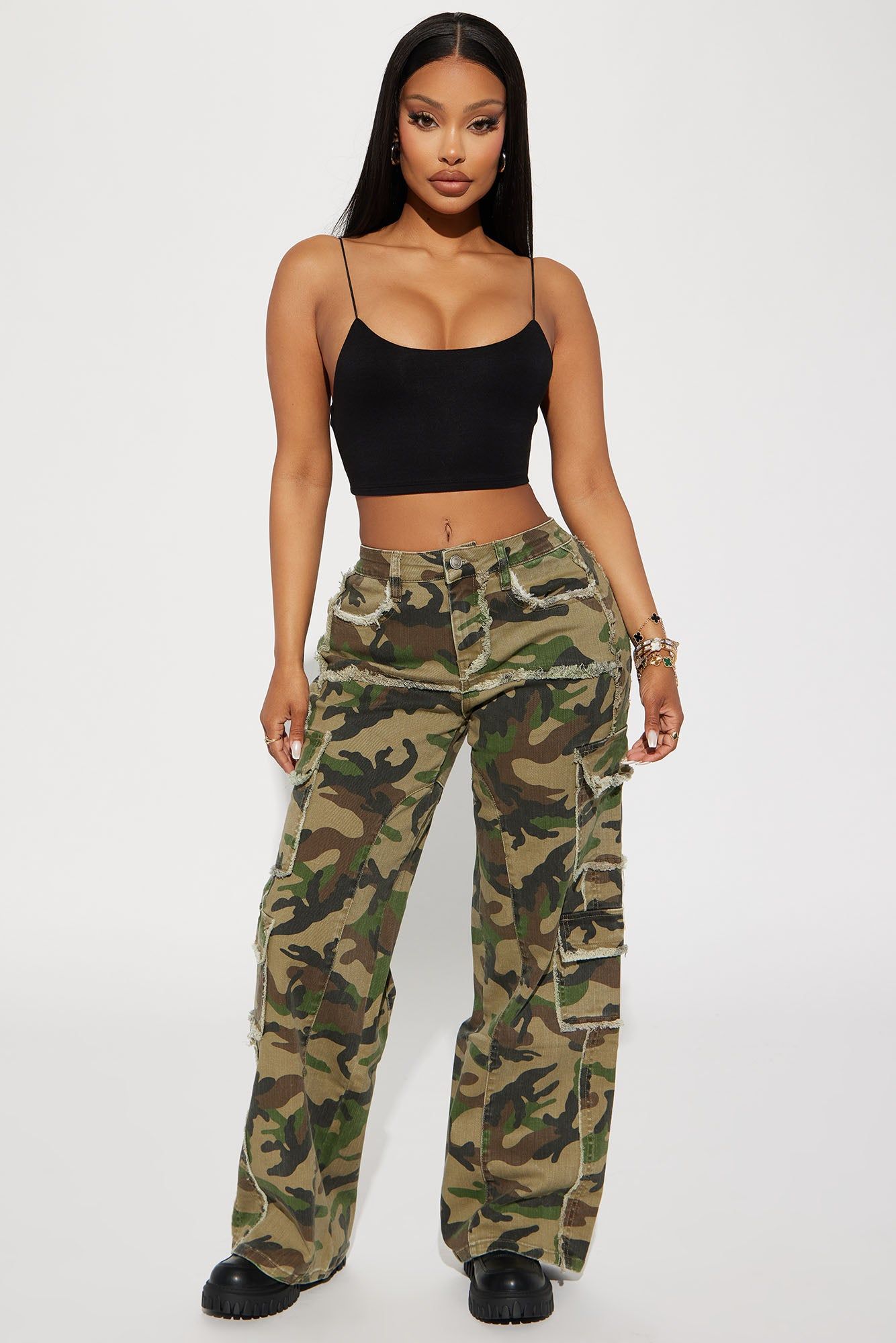 Kiki Super Cropped Top - Black sold by Fashion Nova product image thumbnail 2