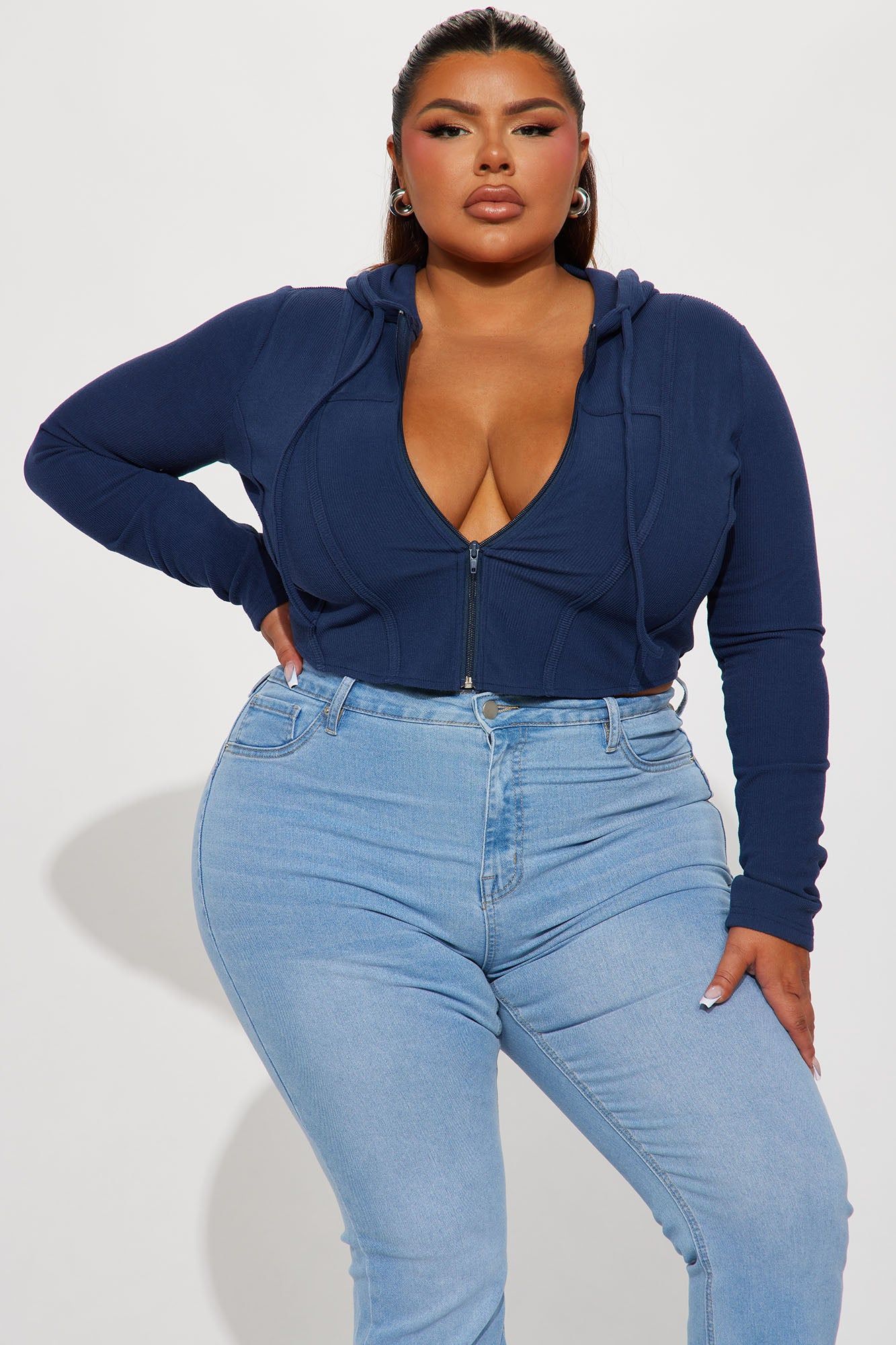 Left Him Speechless Straight Leg Jeans - Vintage Wash sold by Fashion Nova product image thumbnail 4