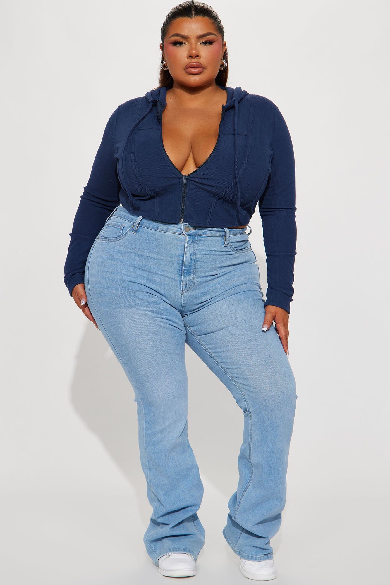 At Your Best Lounge Hoodie - Navy sold by Fashion Nova product image thumbnail 5