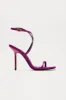 Ginevra Satin Heels - Raspberry sold by Fashion Nova