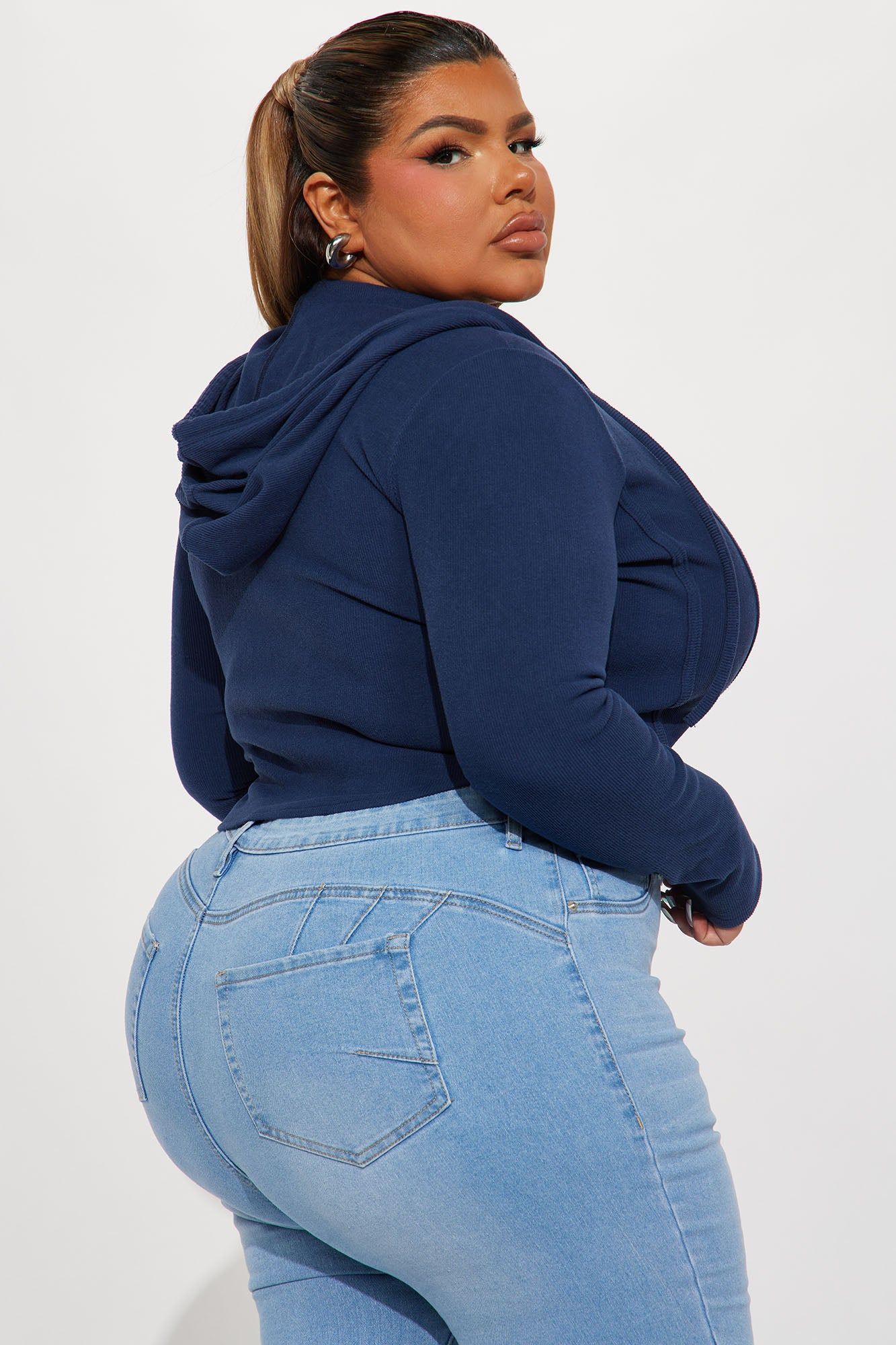 Left Him Speechless Straight Leg Jeans - Vintage Wash sold by Fashion Nova product image thumbnail 5