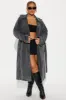 Can't Blame Me Washed Denim Trench - Black Wash sold by Fashion Nova