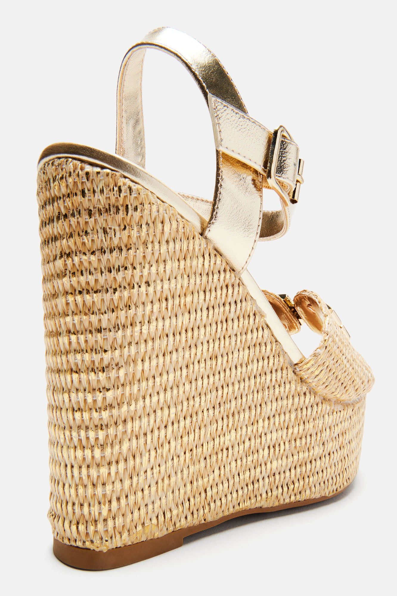 Siena Platform Wedges - Gold sold by Fashion Nova product image thumbnail 5