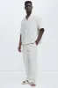 Bahamas Linen Cuban Shirt - Oatmeal sold by Fashion Nova