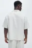 Bahamas Linen Cuban Shirt - Oatmeal sold by Fashion Nova