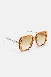 What I'm Doing Sunglasses - Orange sold by Fashion Nova