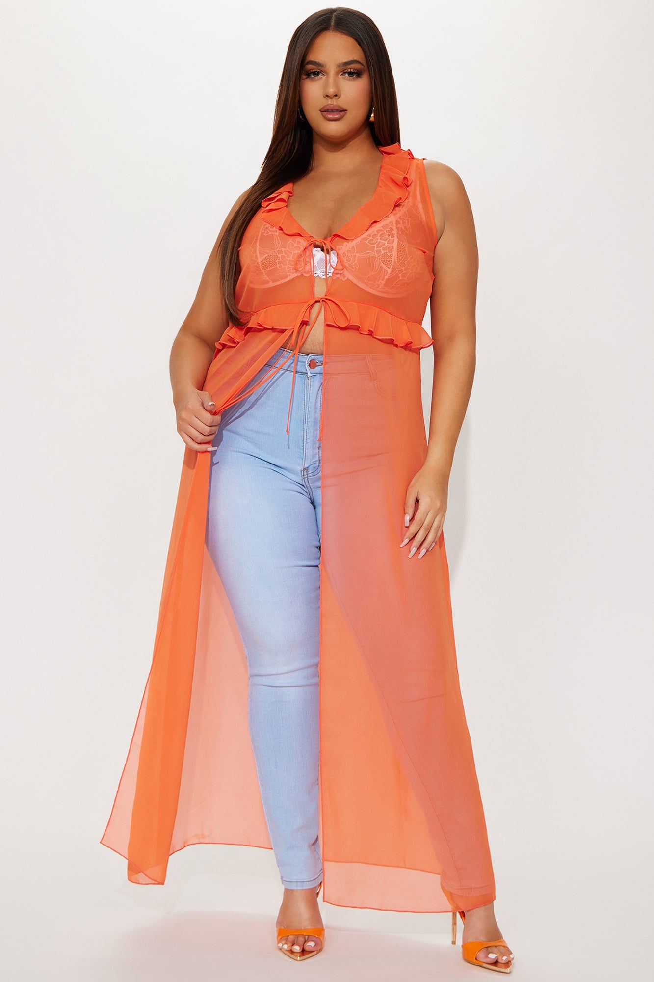 Maranta Maxi Top - Orange sold by Fashion Nova