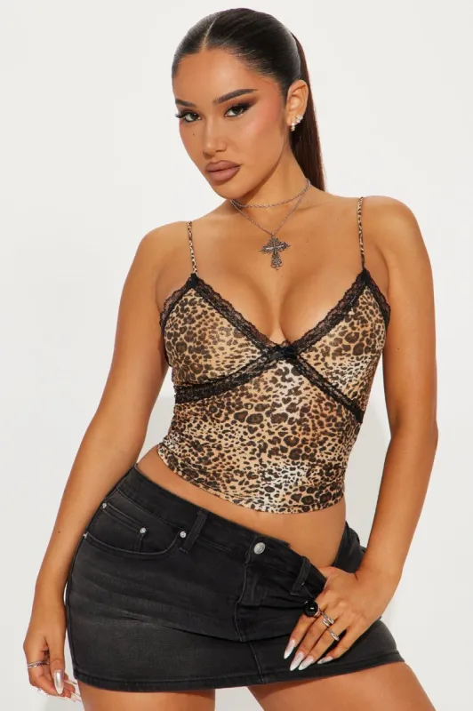 Lizette Leopard Cami - Leopard sold by Fashion Nova