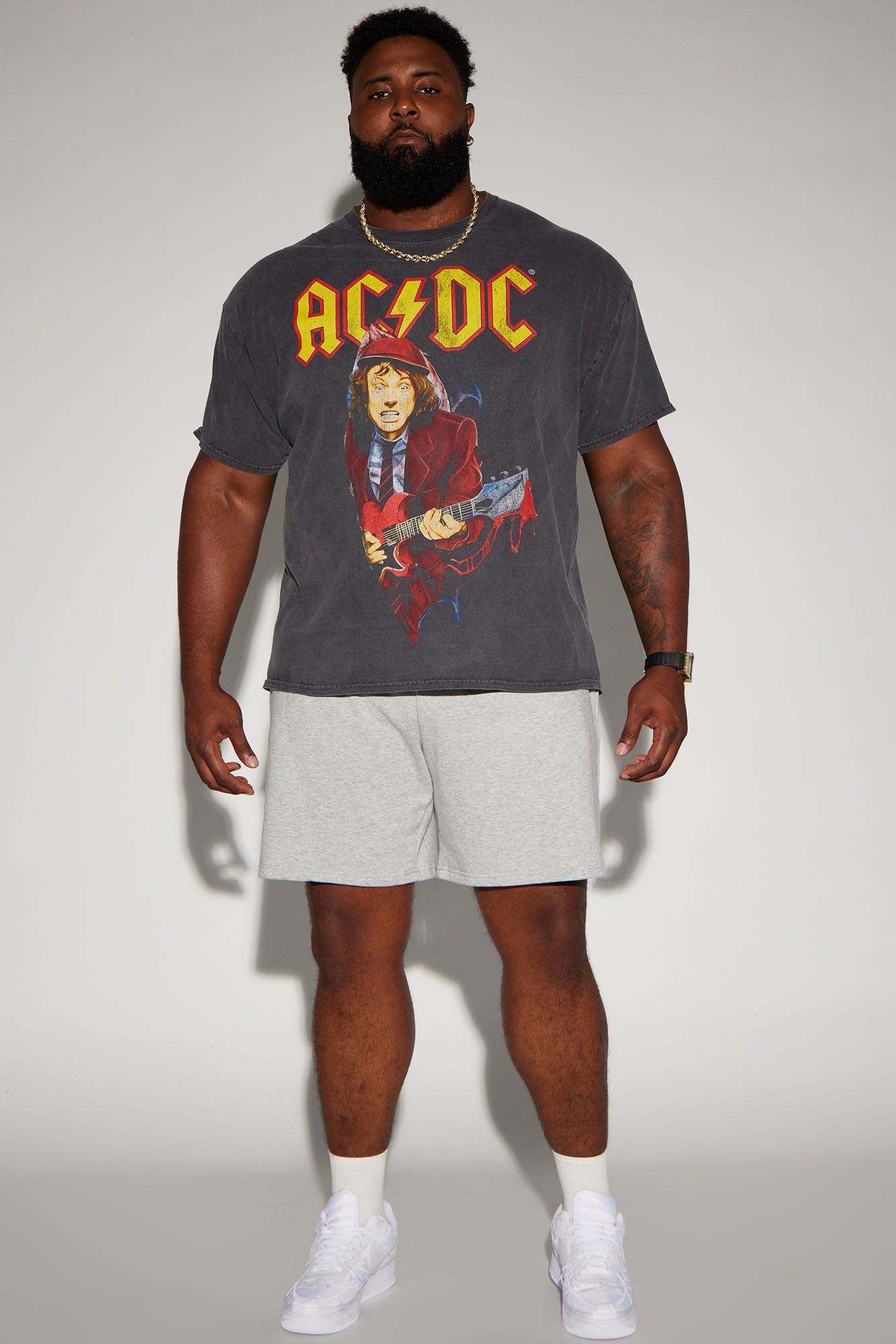 ACDC High Voltage Short Sleeve Tee - Black sold by Fashion Nova product image thumbnail 7