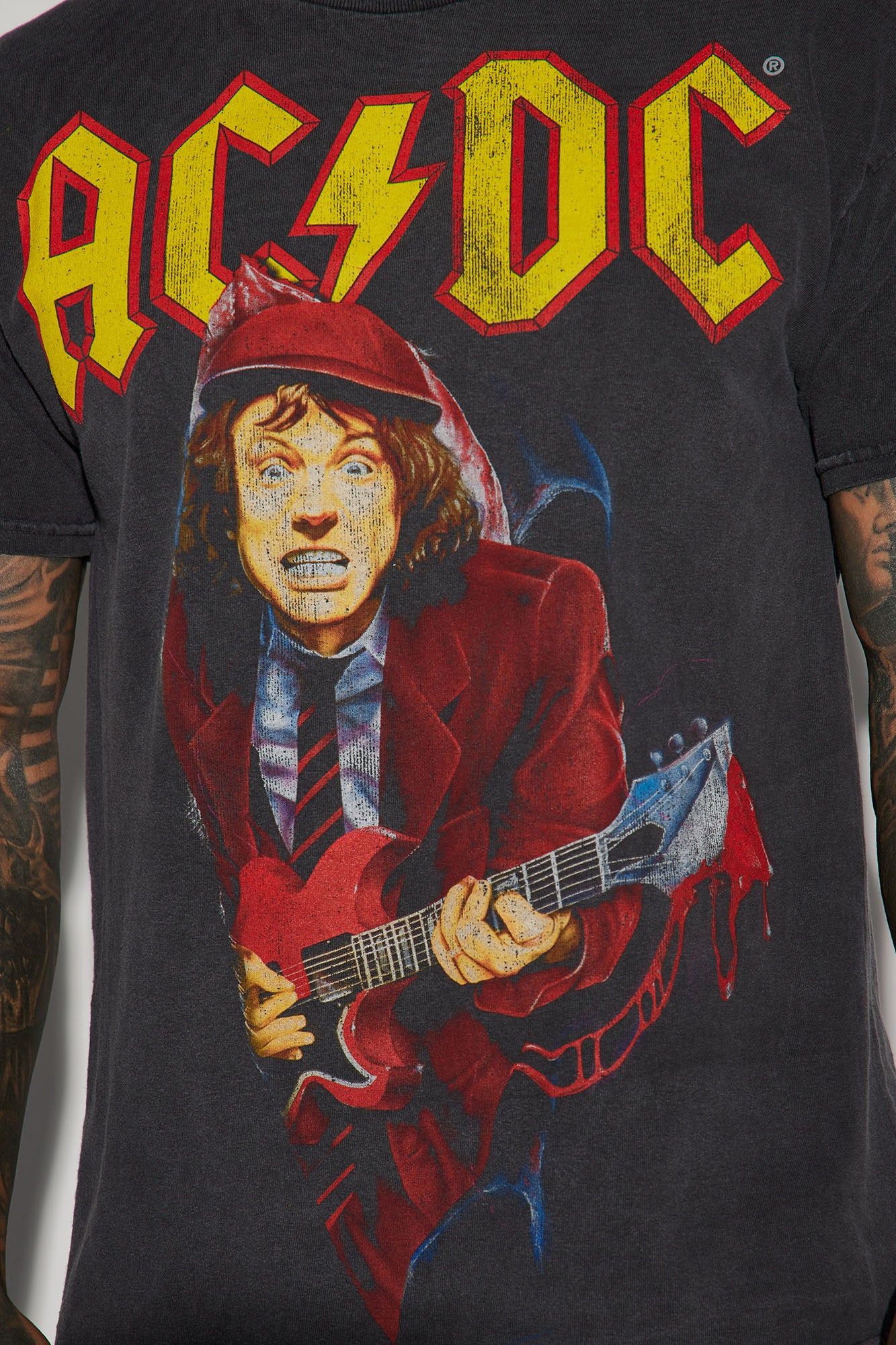 ACDC High Voltage Short Sleeve Tee - Black sold by Fashion Nova product image thumbnail 4