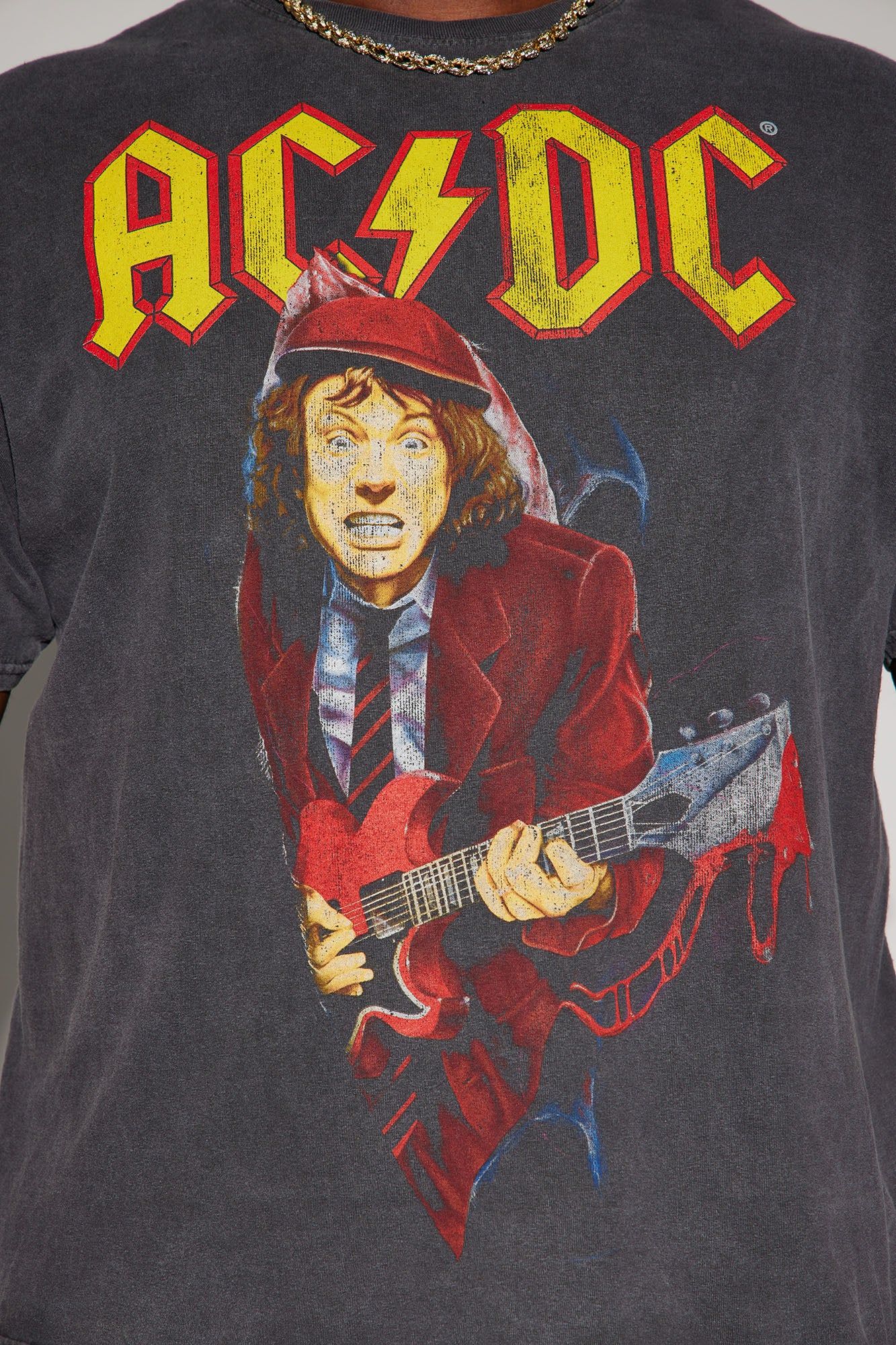 ACDC High Voltage Short Sleeve Tee - Black sold by Fashion Nova product image thumbnail 8