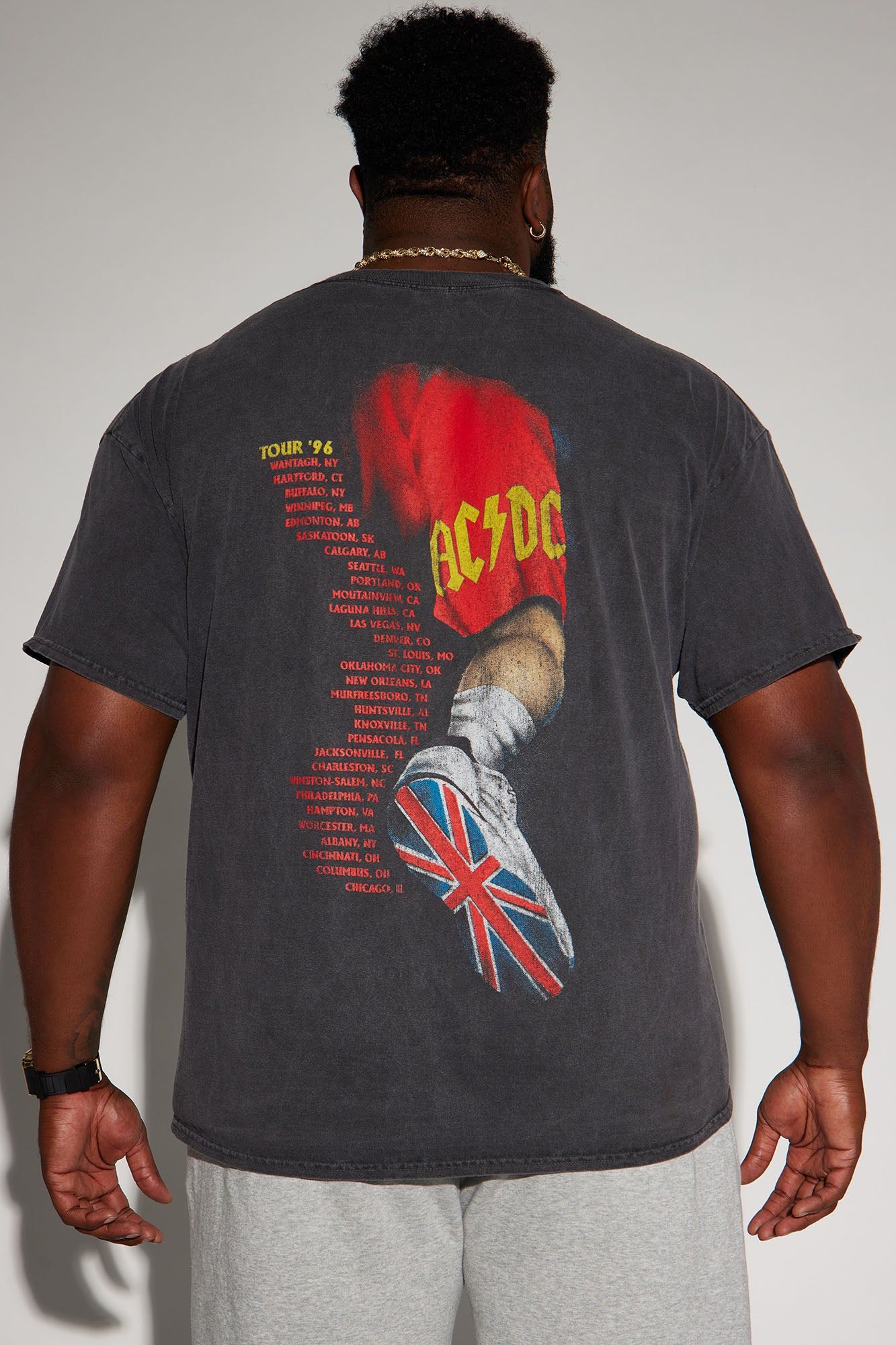 ACDC High Voltage Short Sleeve Tee - Black sold by Fashion Nova product image thumbnail 9