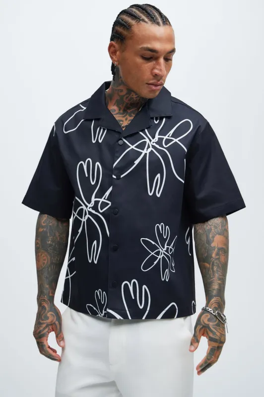 Carver Graffiti Shirt - Black sold by Fashion Nova
