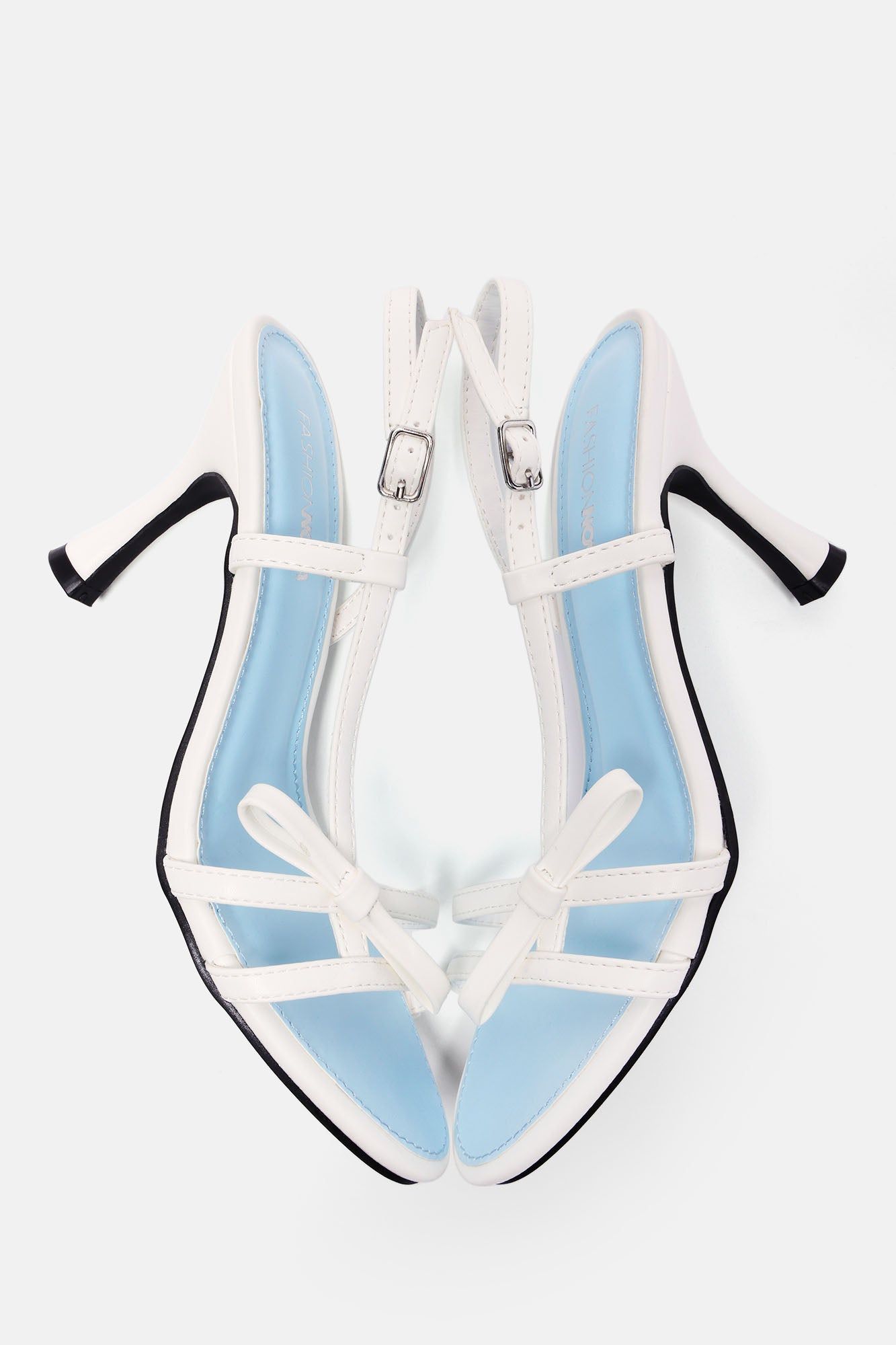 Looking For Me Slingback Heeled Sandals - Blue/combo sold by Fashion Nova product image thumbnail 4