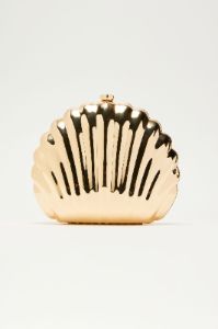 Find Me At The Sea Handbag  - Gold sold by Fashion Nova