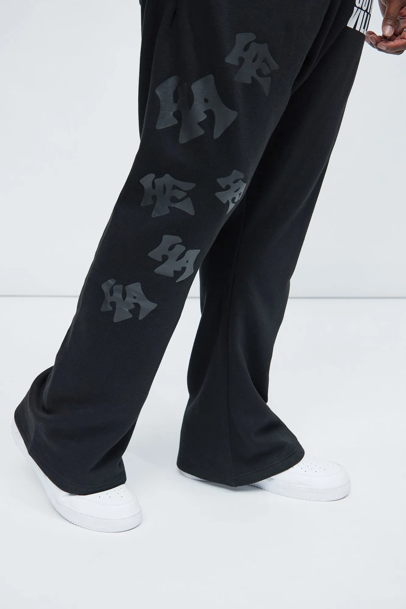 Joker Last Laugh Flared Sweatpants - Black sold by Fashion Nova product image thumbnail 4