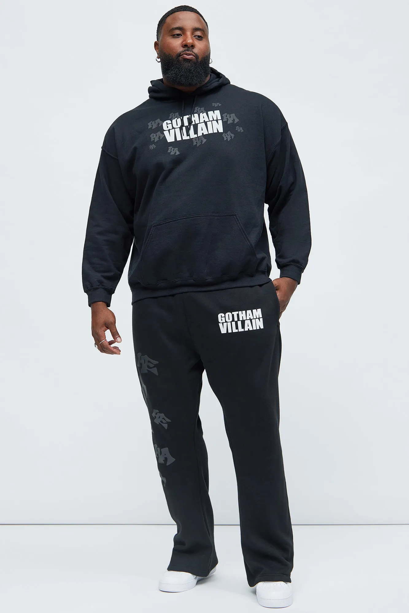 Joker Last Laugh Flared Sweatpants - Black sold by Fashion Nova product image thumbnail 2