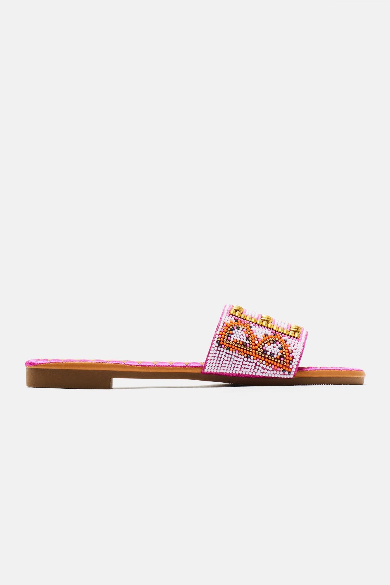 Lovers Beach Sandals - Fuchsia sold by Fashion Nova product image thumbnail 3