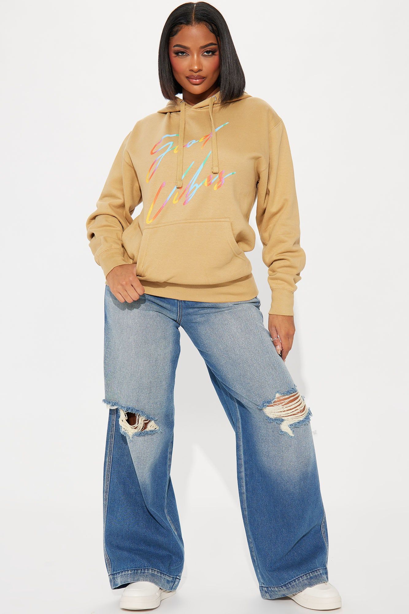 Better Than Ever Hoodie - Taupe sold by Fashion Nova product image thumbnail 2