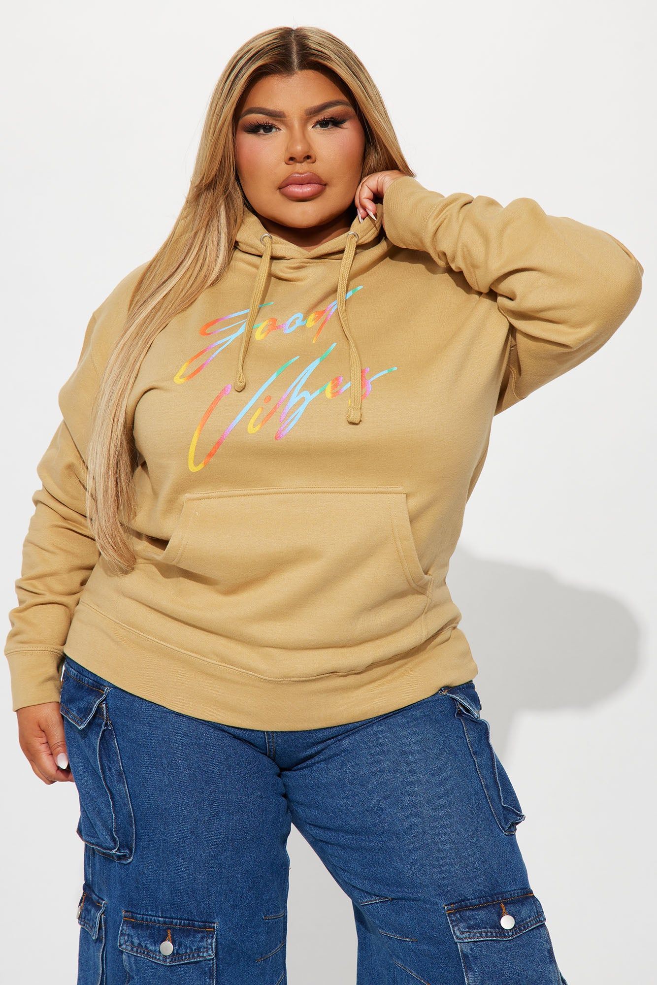 Better Than Ever Hoodie - Taupe sold by Fashion Nova product image thumbnail 5