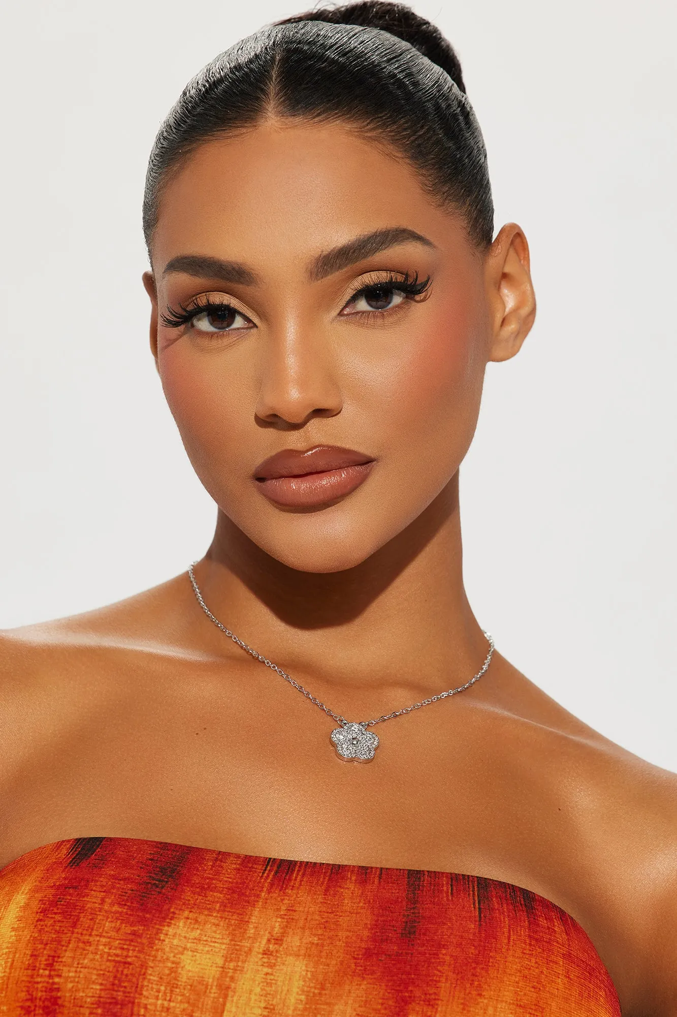 Brings Me Joy Necklace - Silver sold by Fashion Nova product image thumbnail 2