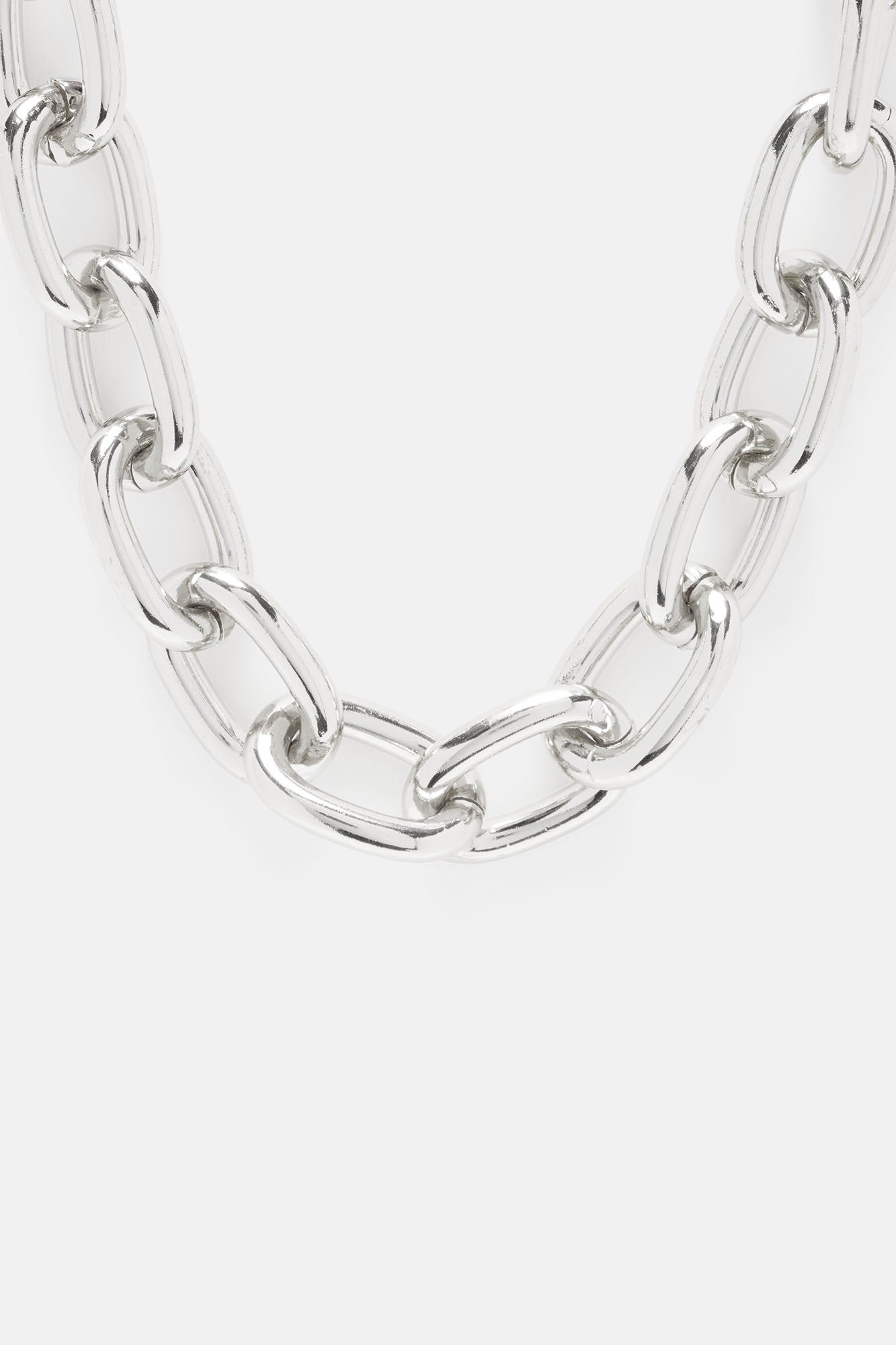 80s Babe Chain Necklace - Silver sold by Fashion Nova product image thumbnail 3