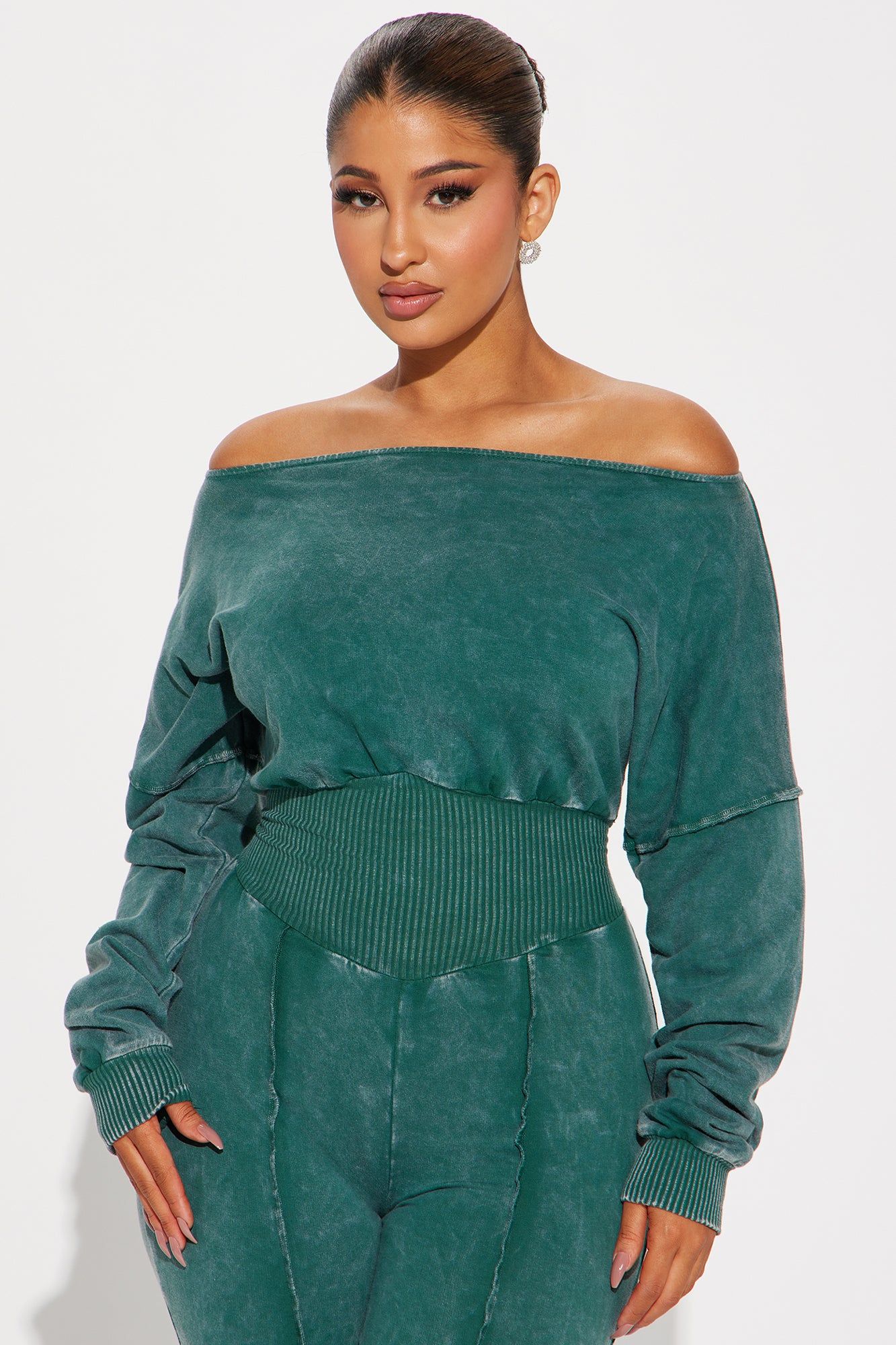 Can't Lose Jumpsuit - Hunter sold by Fashion Nova product image thumbnail 2