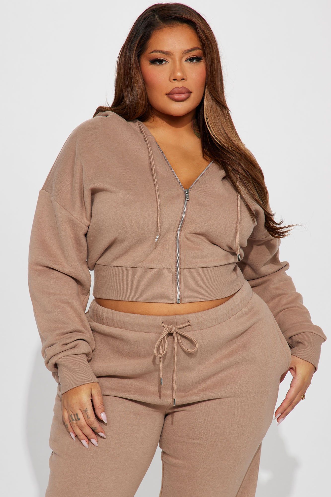 Brianna Jogger Pant Set - Mocha sold by Fashion Nova product image thumbnail 5