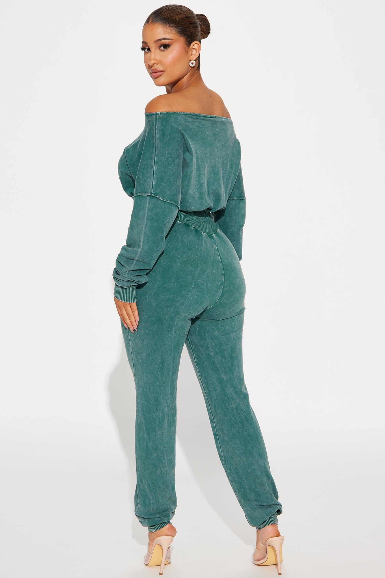 Can't Lose Jumpsuit - Hunter sold by Fashion Nova product image thumbnail 3