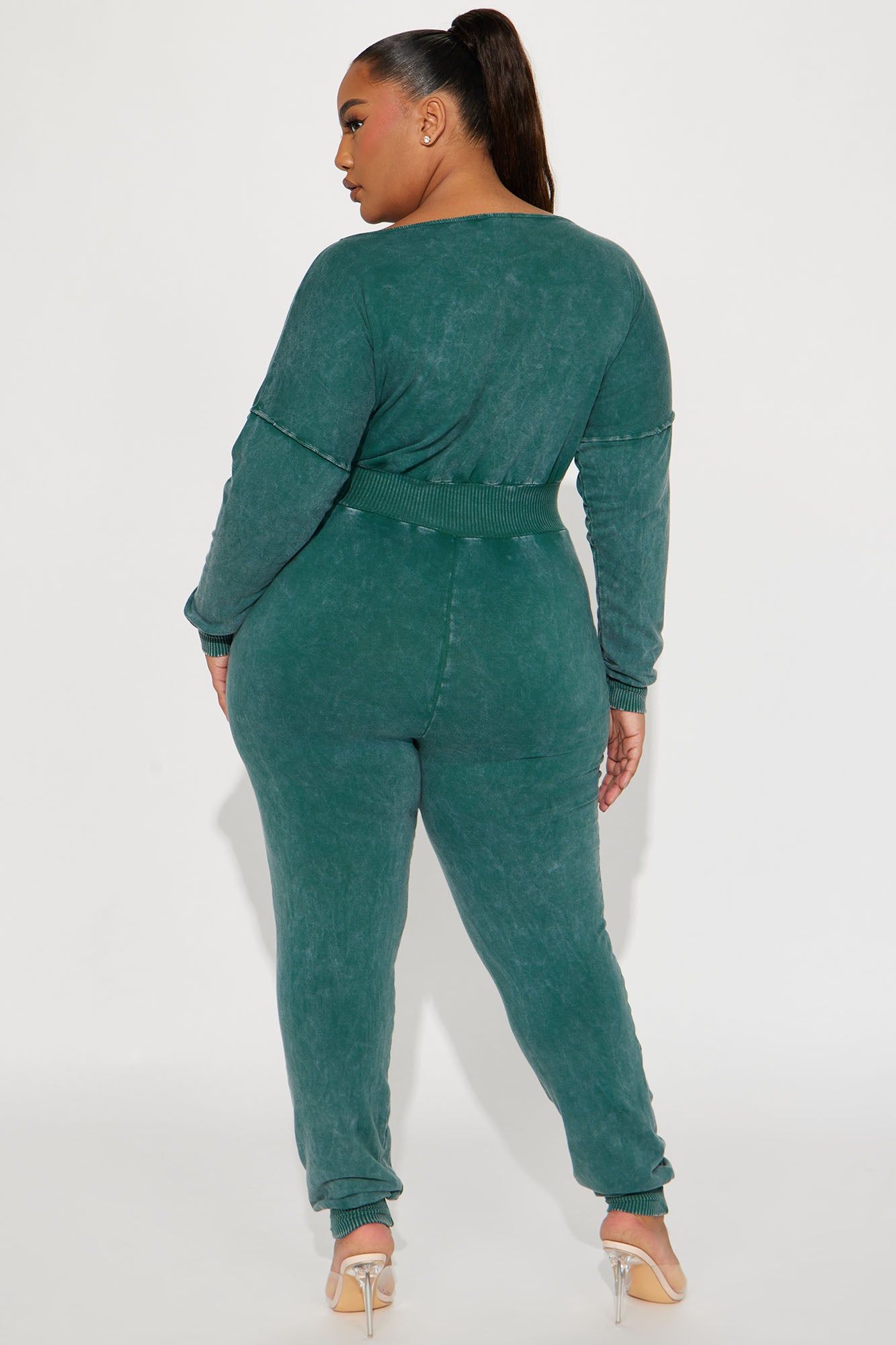 Can't Lose Jumpsuit - Hunter sold by Fashion Nova product image thumbnail 4
