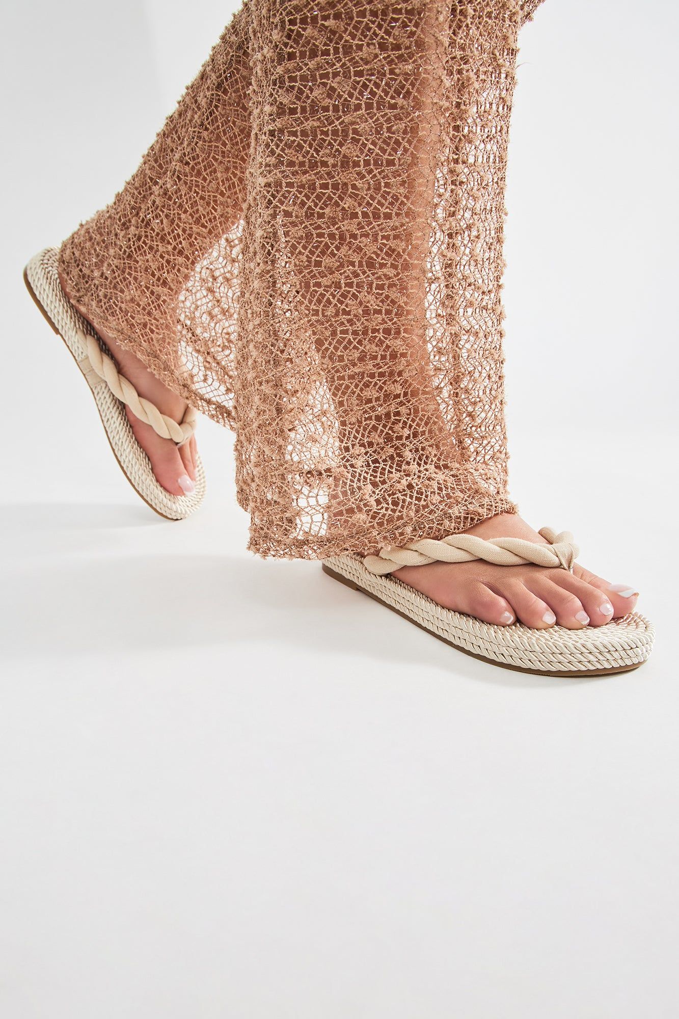 Different But The Same Flip Flops - Beige sold by Fashion Nova product image thumbnail 2